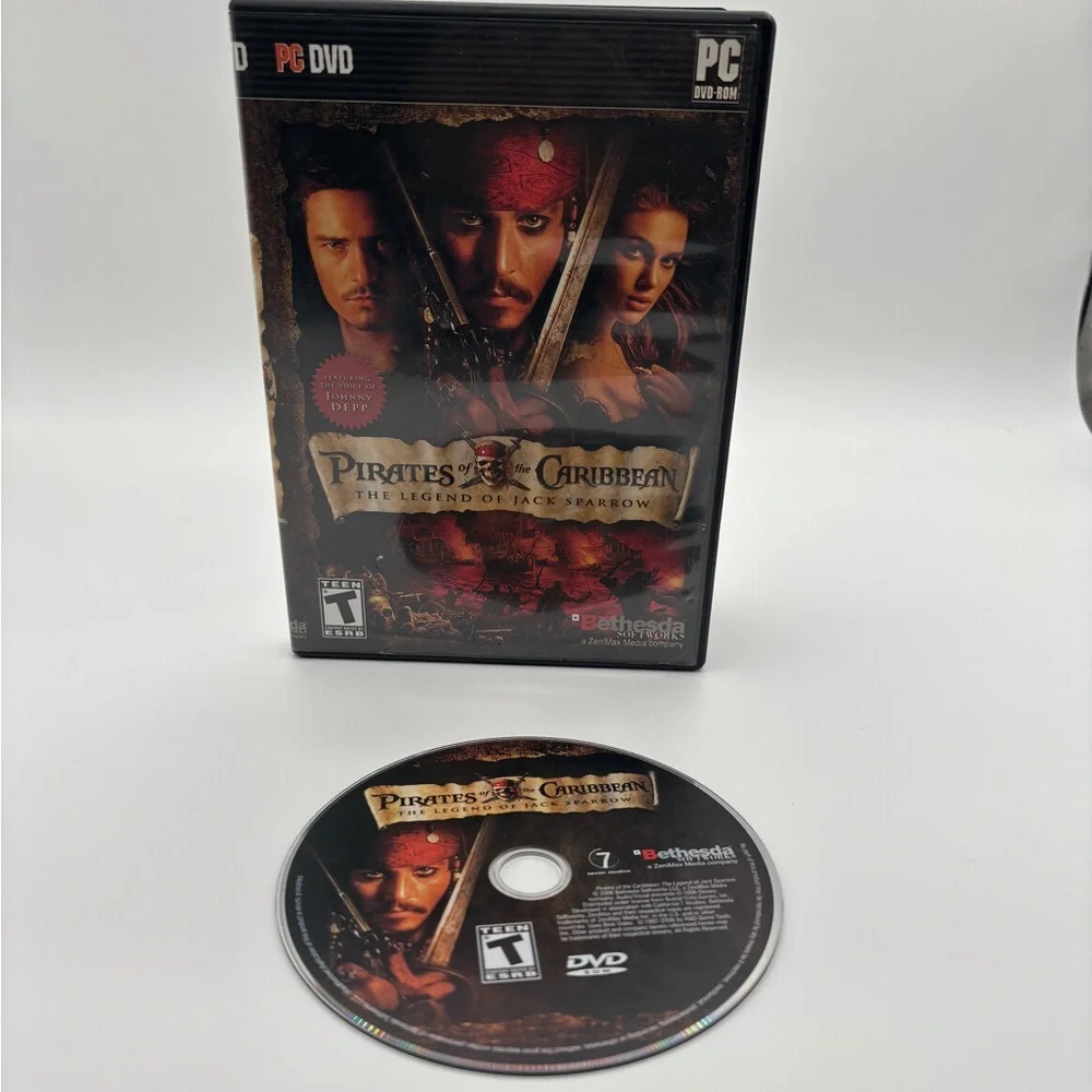 Pirates of the Caribbean: The Legend of Jack Sparrow PC Game - Black